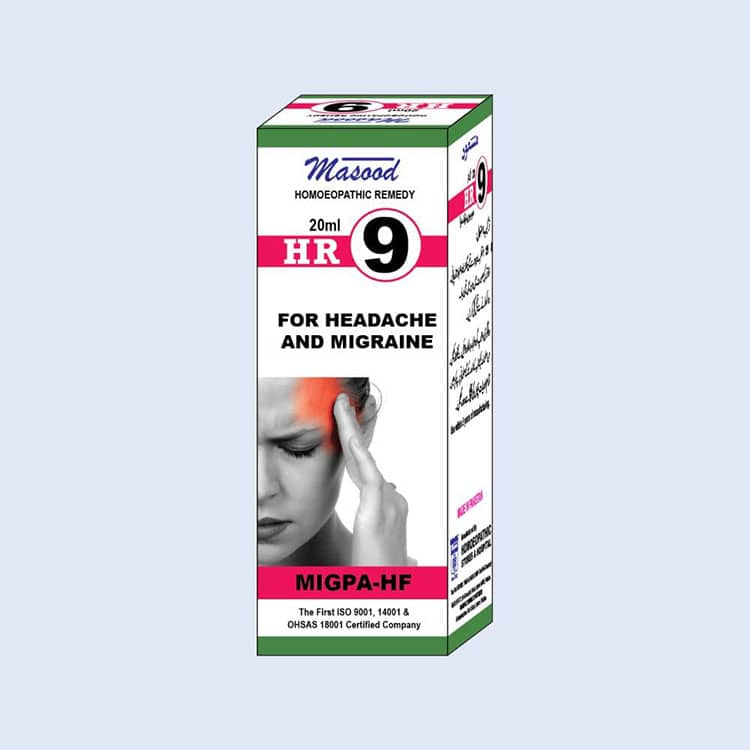HR-09 (MIGPA-HF) – Migraine & Headache Drops  -  Dr. Masood