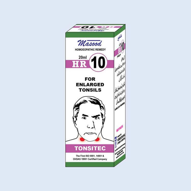 HR-10 (TONSITEC) – Tonsillitis Drops  -  Dr. Masood