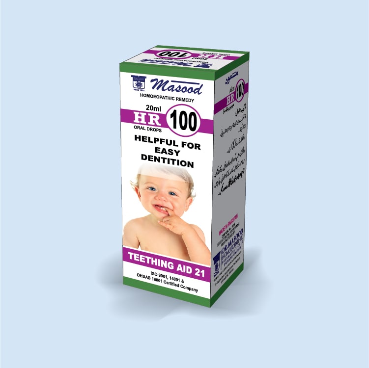 HR-100 (TEETHING AID) – Teething Drops - Dr. Masood
