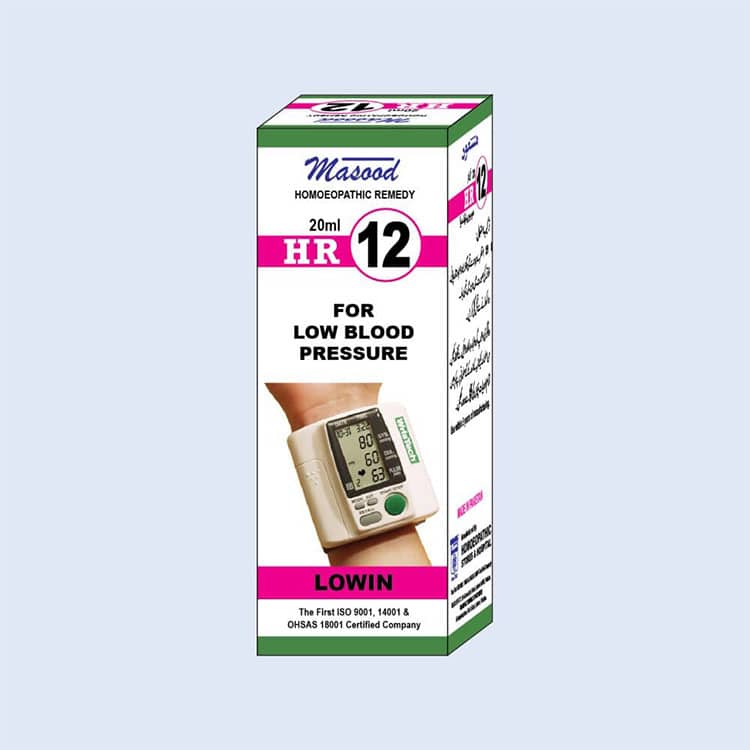 HR-12 (LOWIN) – Low Blood Pressure Drops  -  Dr. Masood