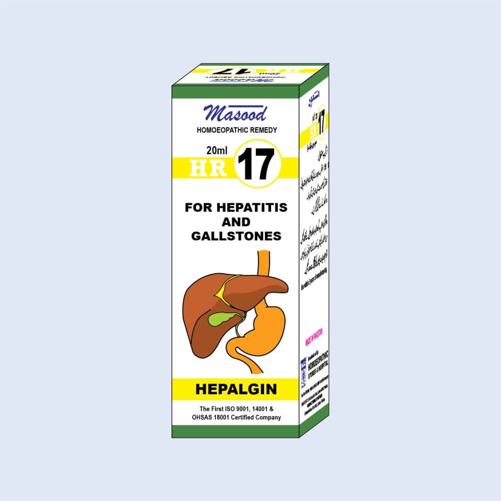 HR-17 (HEPALGIN) – Hepatitis & Gallstones Drops  -  Dr. Masood