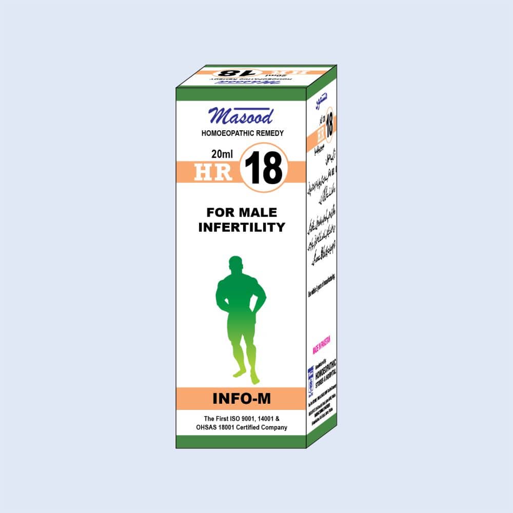 HR-18 (INFO-M) – Male Infertility Drops  -  Dr. Masood
