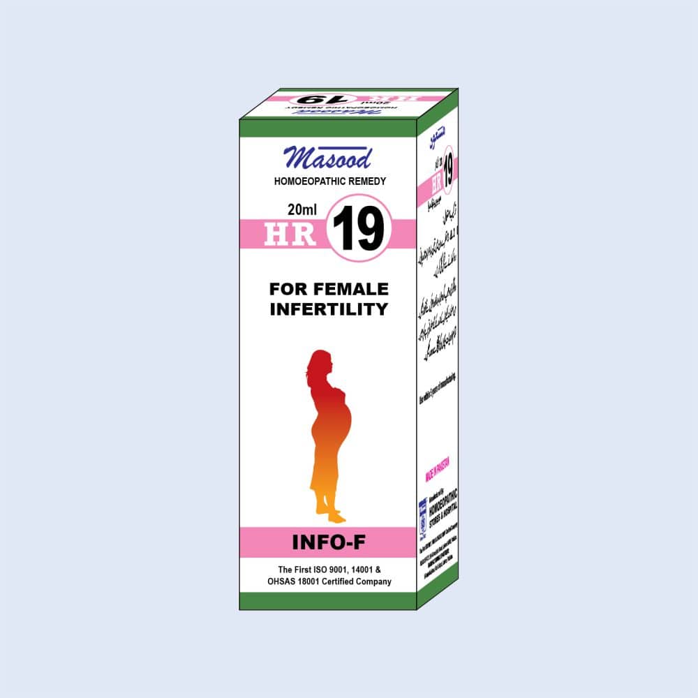 HR-19 (INFO-F) – Female Infertility Drops  -  Dr. Masood