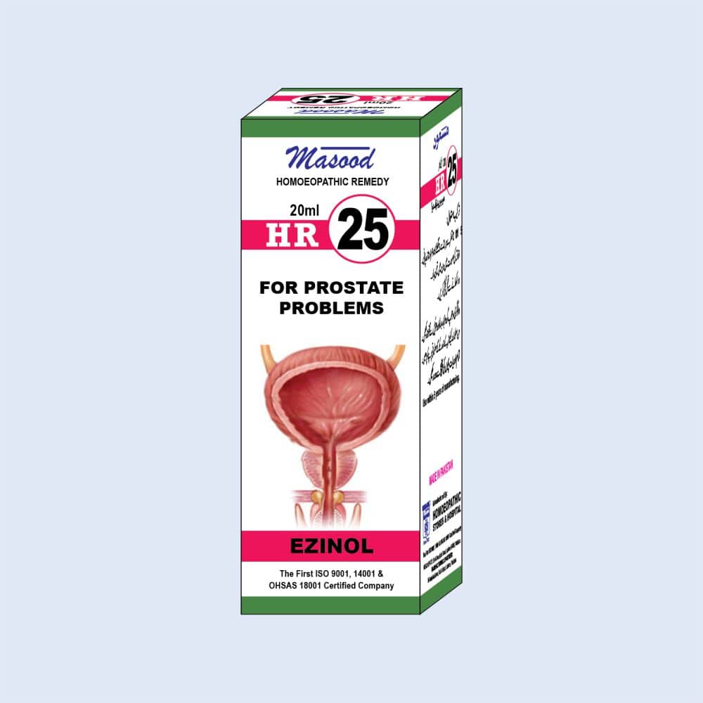 HR-25 (EZINOL) – Prostatitis Drops  -  Dr. Masood