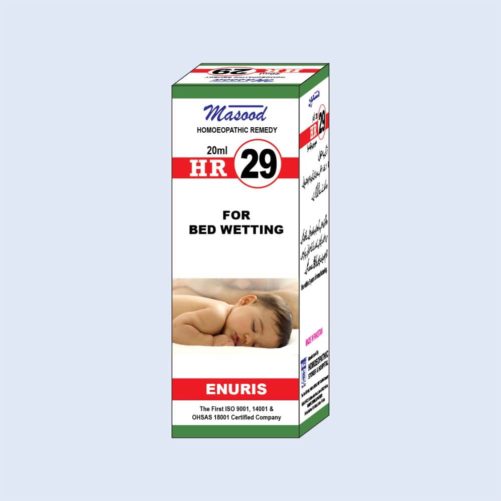 HR-29 (ENURIS) – Bedwetting Drops  -  Dr. Masood