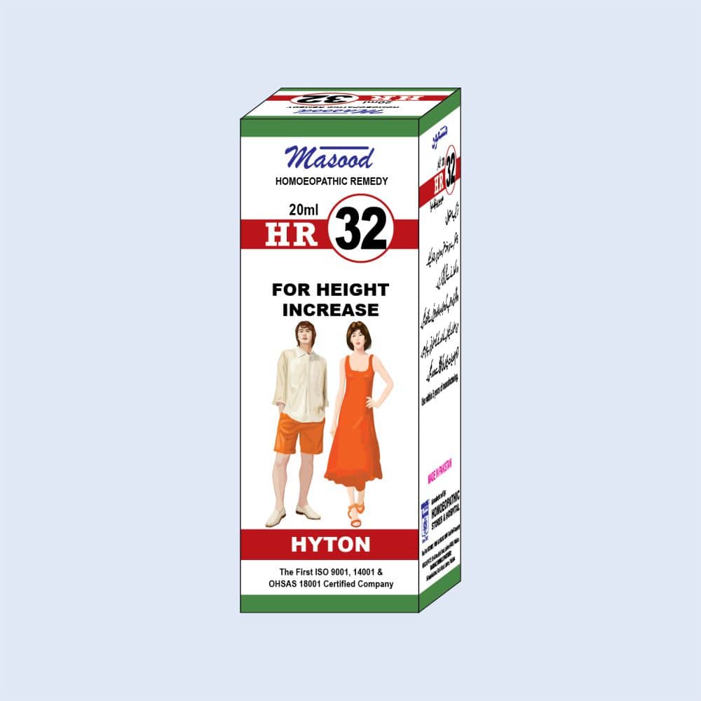 HR-32 (HYTON) – Height Increase Drops  -  Dr. Masood