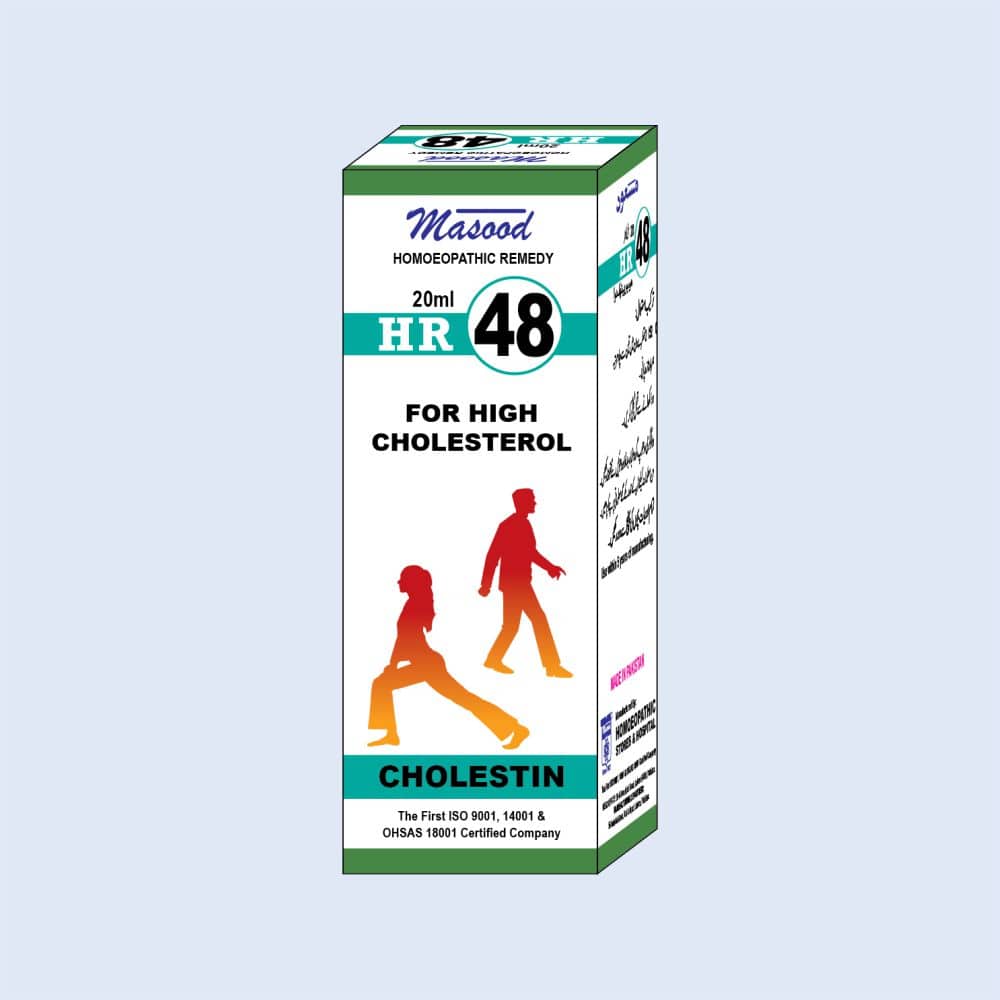 HR-48 (CHOLESTIN) – Cholesterol Drops  -  Dr. Masood