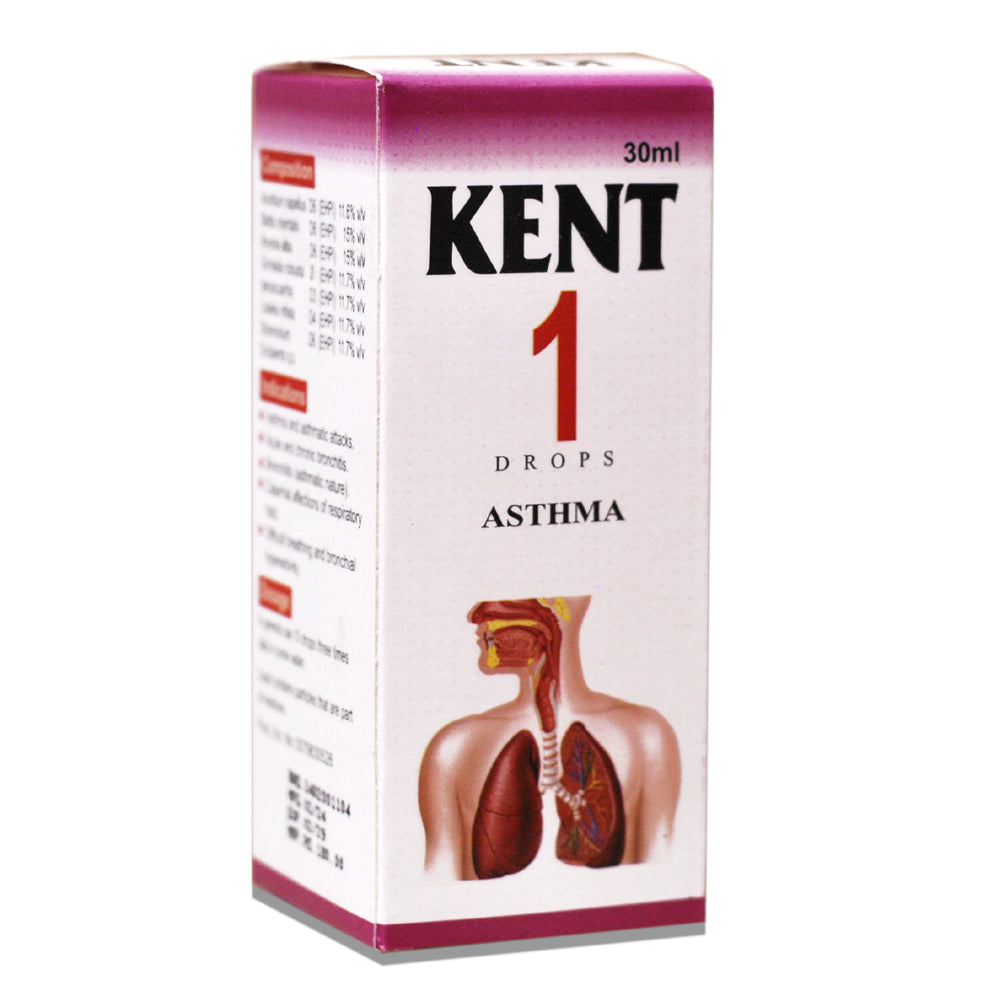 Kent 1 Drops – Asthma  -  Kent Pharma