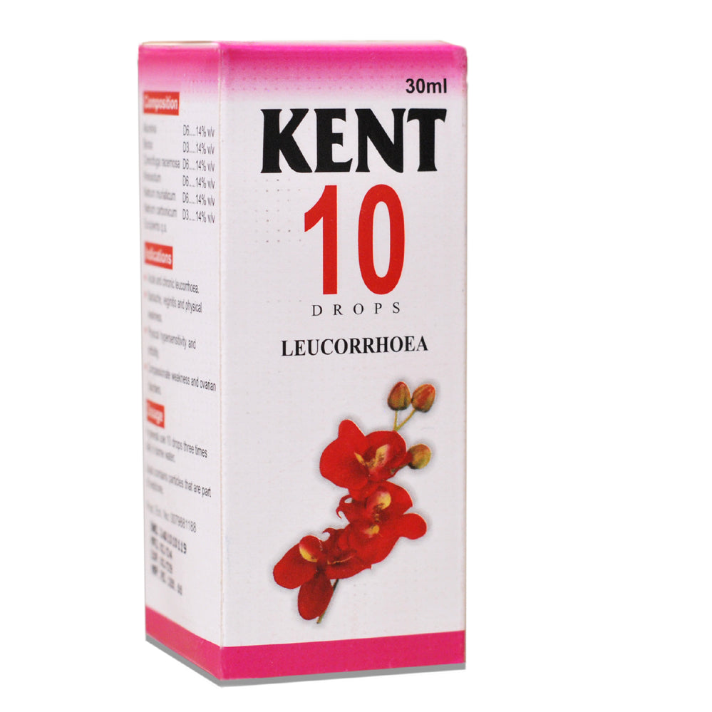 Kent 10 Drops – Leucorrhoea  -  Kent Pharma