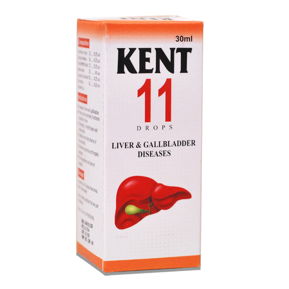 Kent 11 Drops – Liver & Gall Bladder Disease  -  Kent Pharma