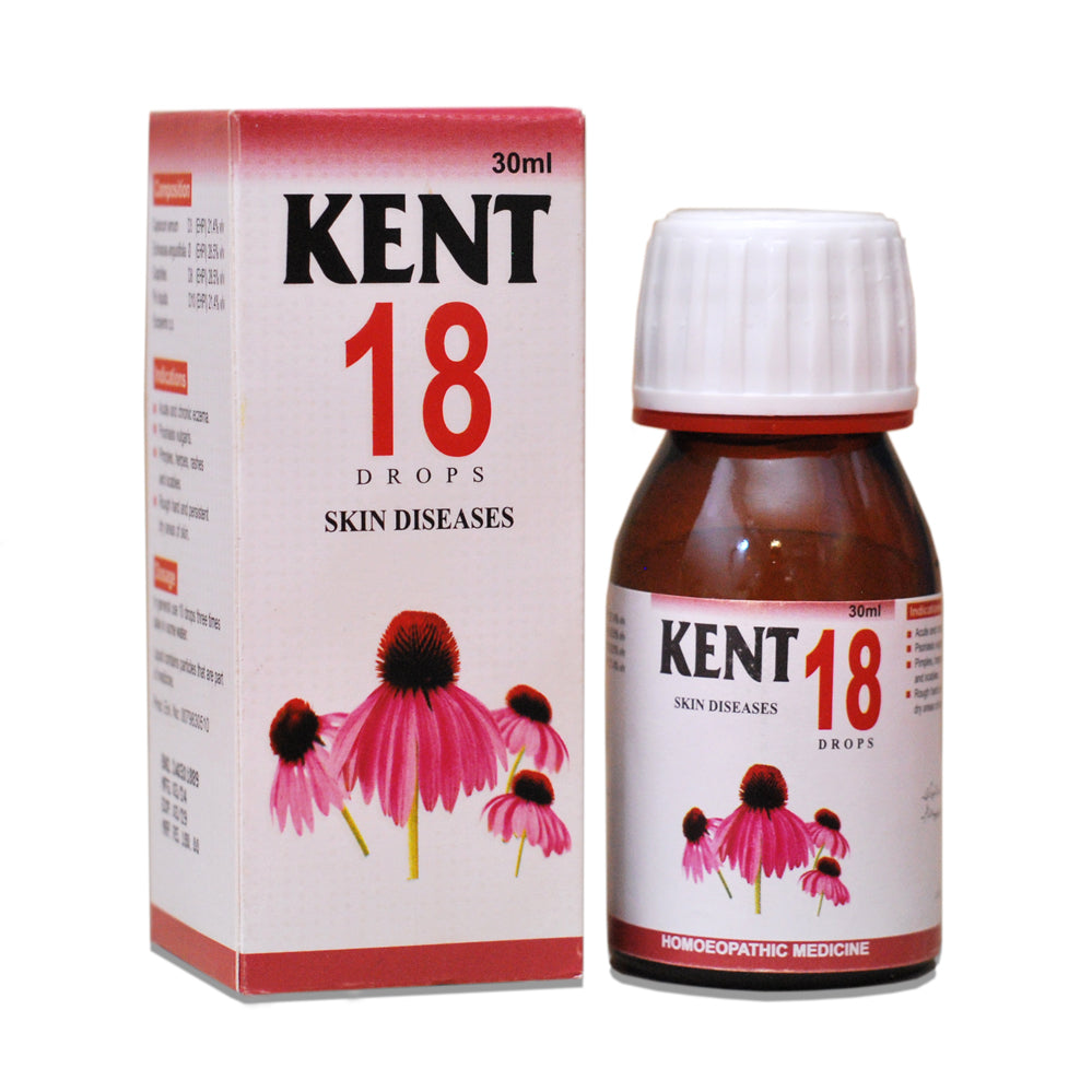 Kent 18 Drops – Skin Diseases  -  Kent Pharma