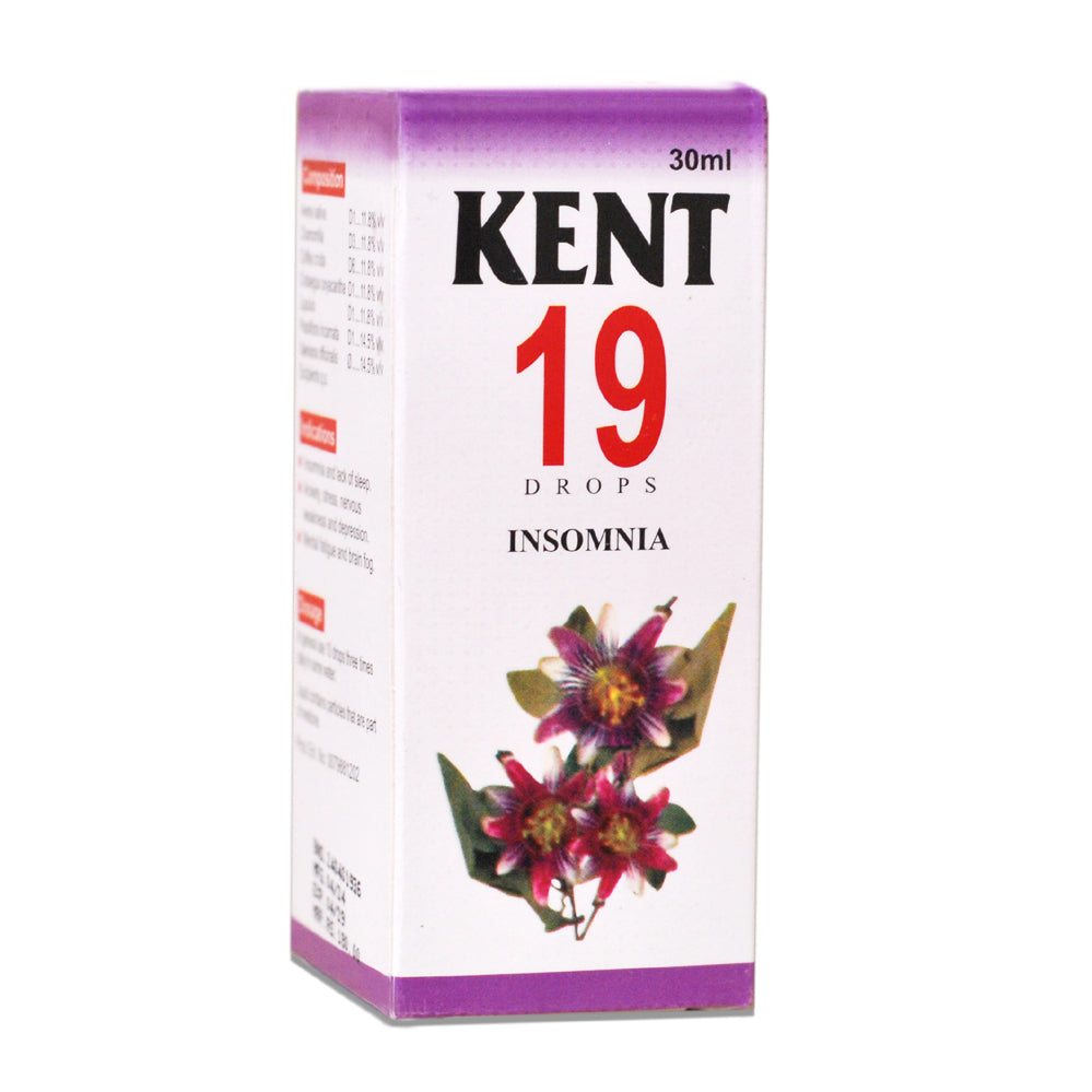 Kent 19 Drops – Insomnia  -  Kent Pharma