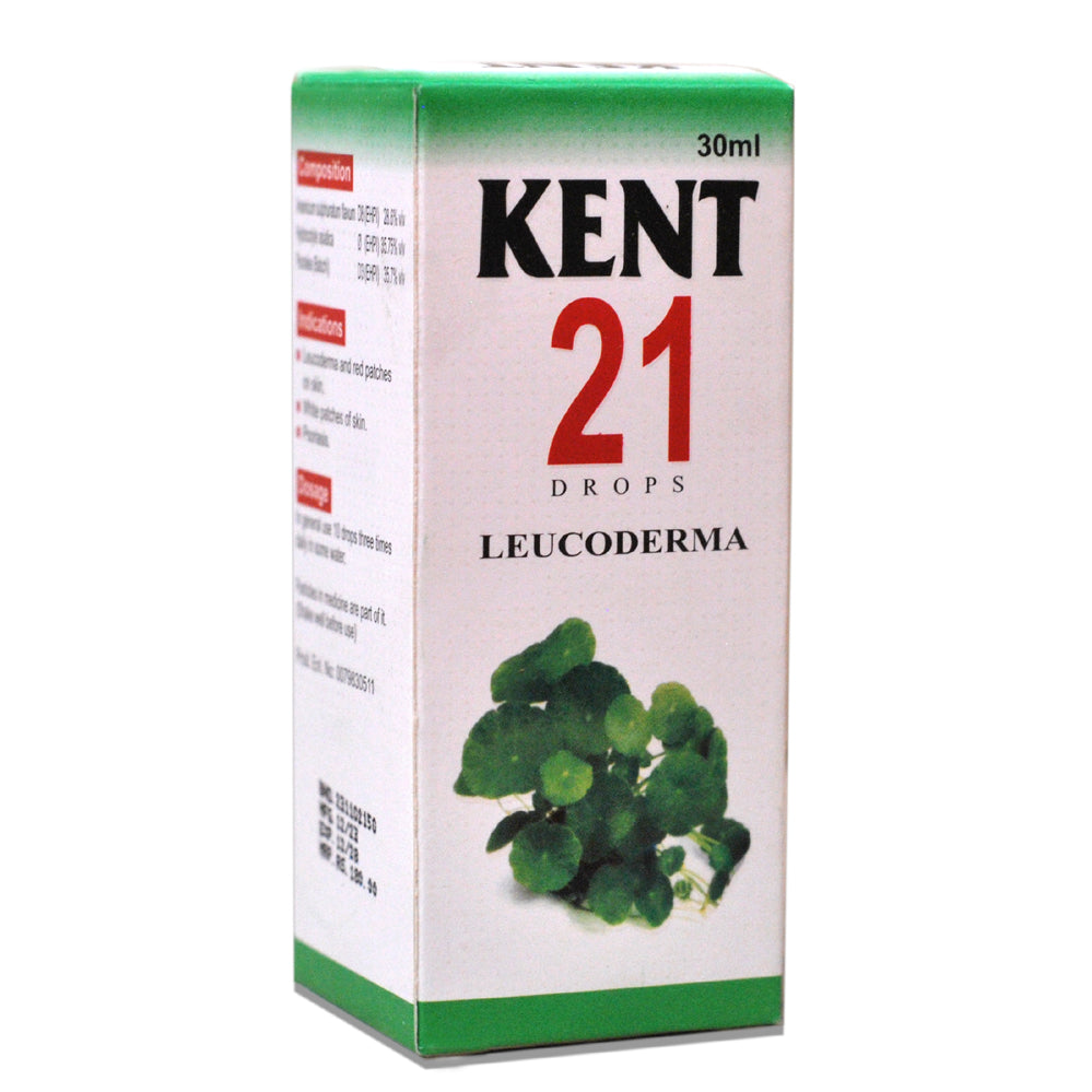 Kent 21 Drops – Leucoderma  -  Kent Pharma