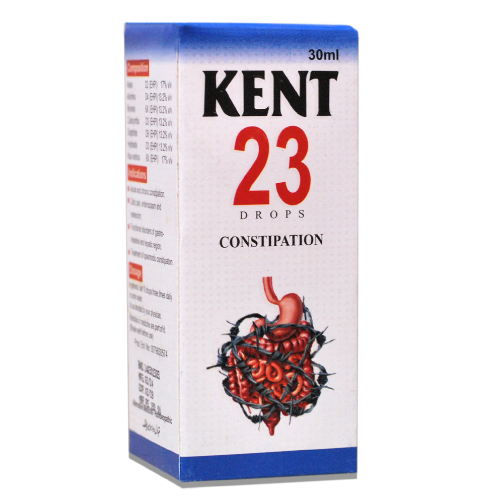 Kent 23 Drops – Constipation  -  Kent Pharma