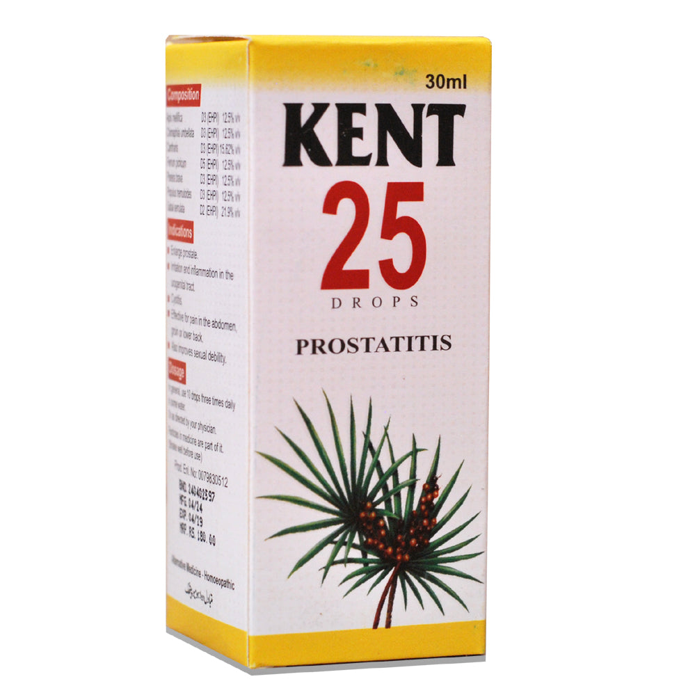Kent 25 Drops – Prostatitis  -  Kent Pharma