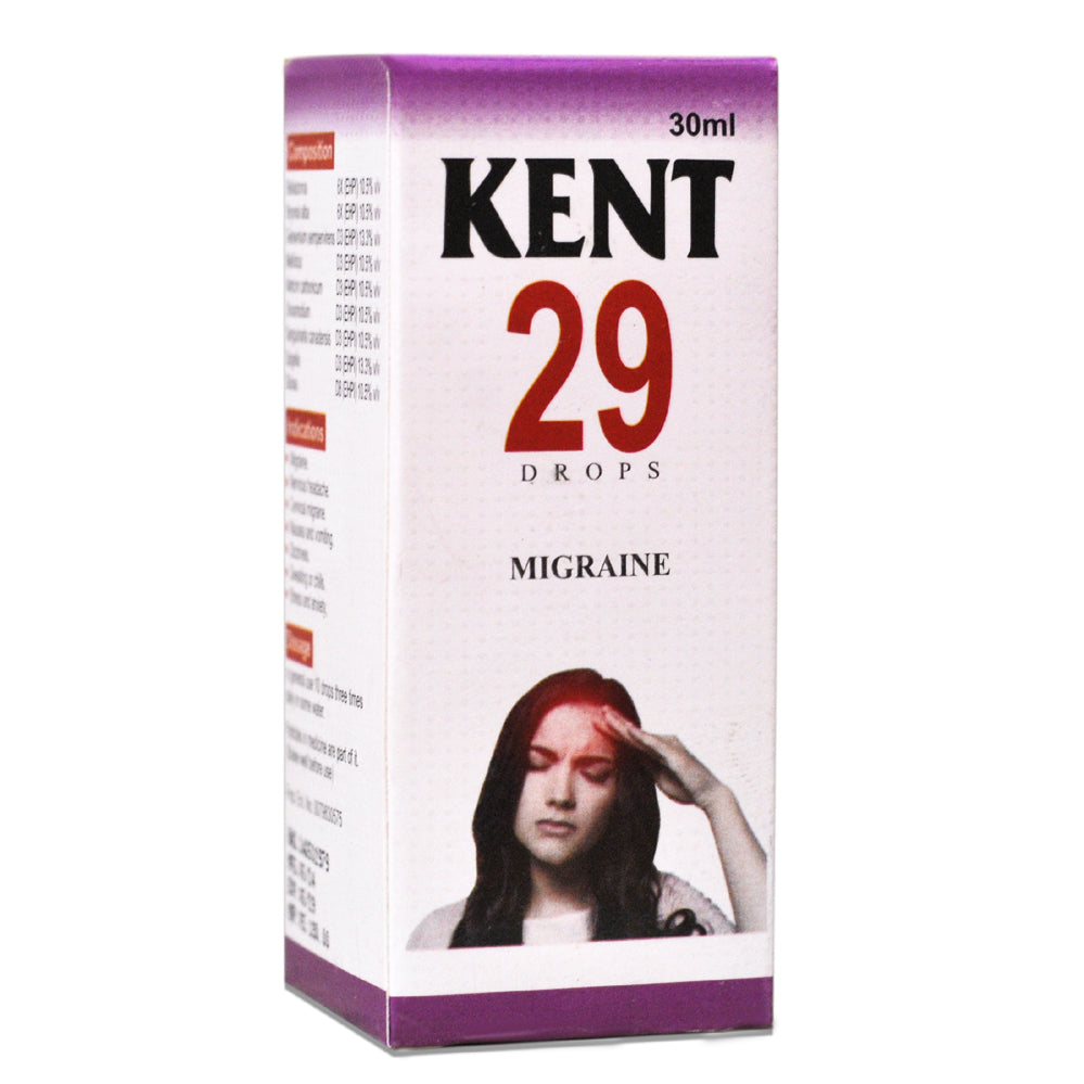 Kent 29 Drops – Migraine  -  Kent Pharma