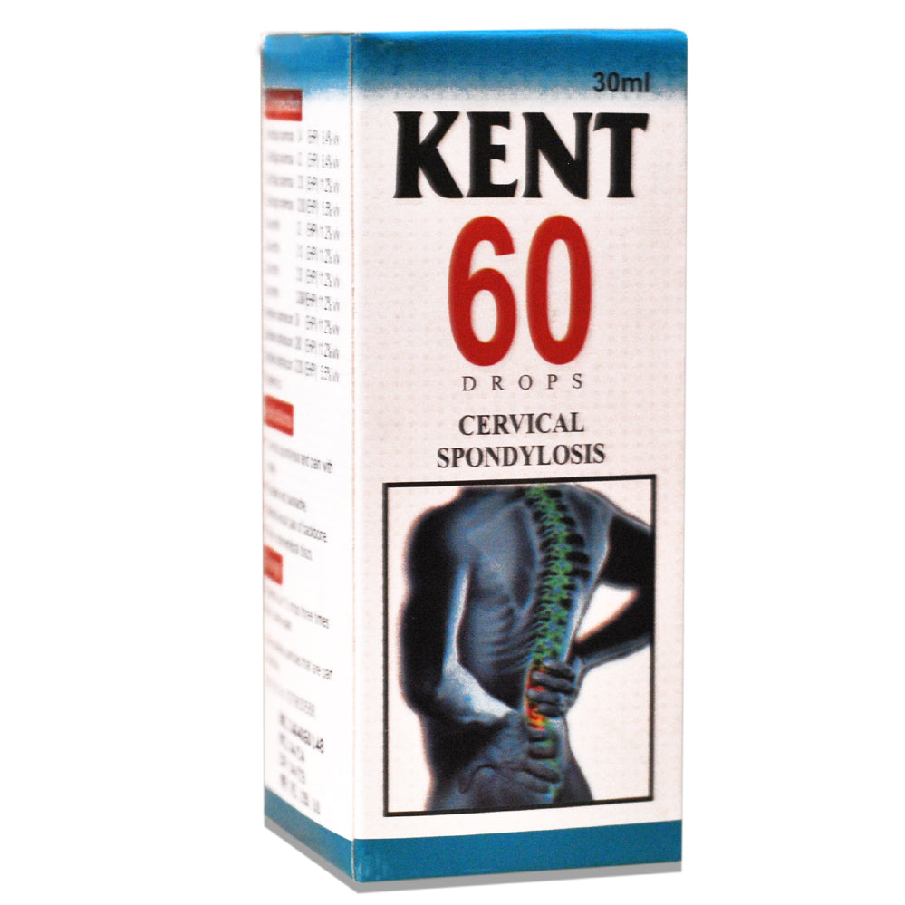 Kent 60 Drops – Cervical Spondylosis  -  Kent Pharma