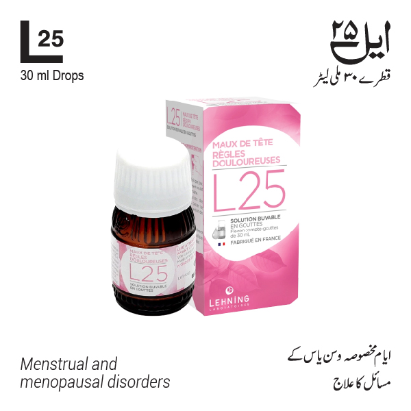 L25 Lehning Complex Painful Periods & Menopause (Drops 30ml)  -  Lehning