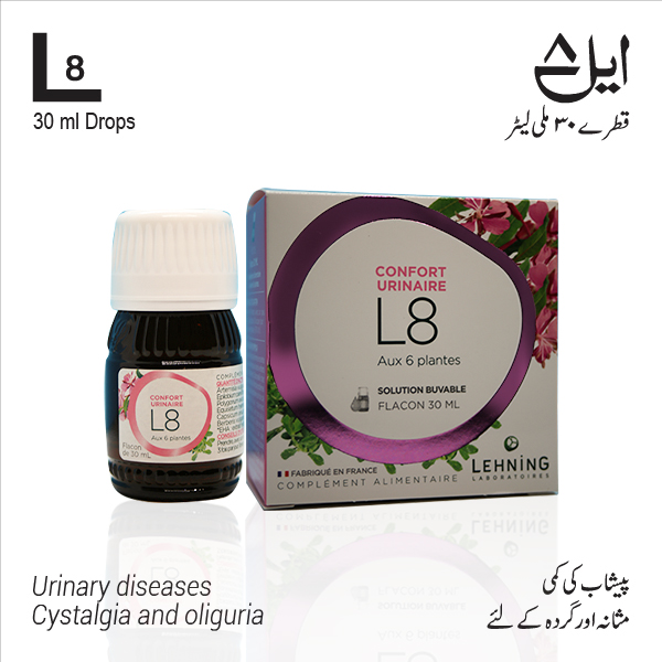 L8 Lehning Urinary Comfort (Drops 30ml)  -  Lehning