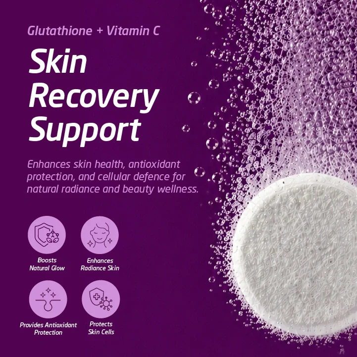 Glutathione + Vitamin C  Tablets by Paul Brooks