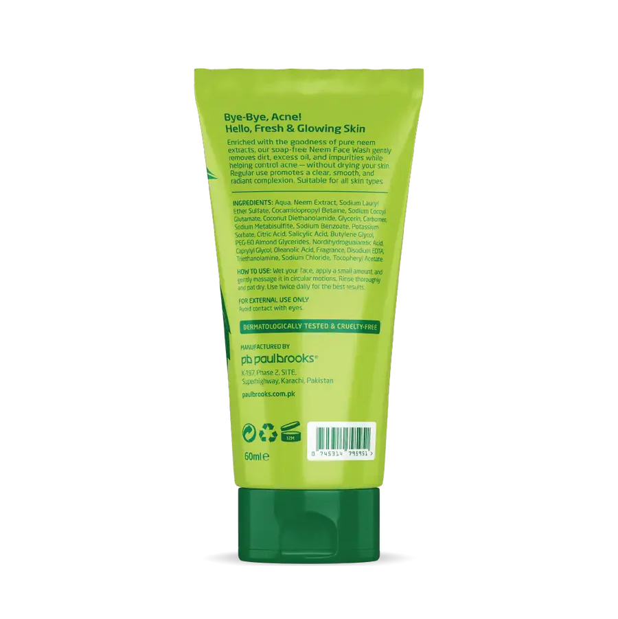Neem Face Wash by Paul Brooks