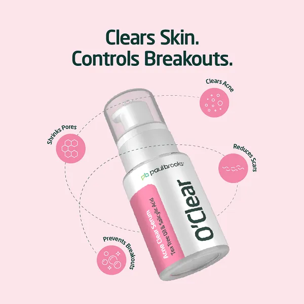 O'Clear™ Acne Clear Serum by Paul Brooks