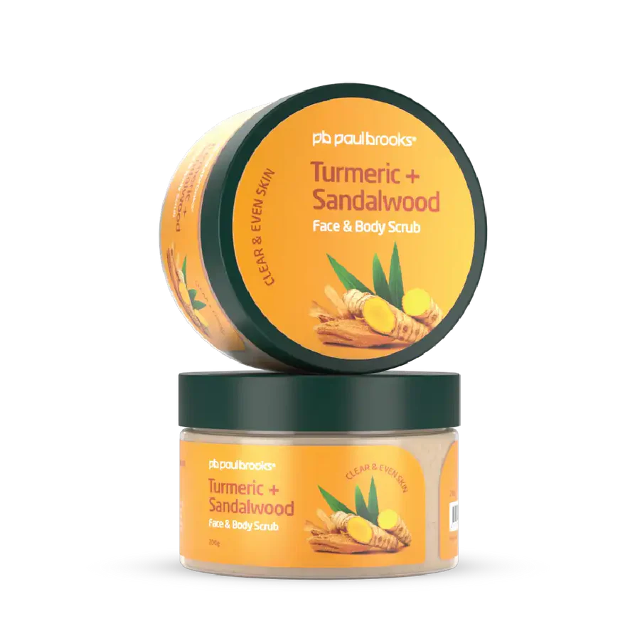 Turmeric + Sandalwood Scrub by Paul Brooks