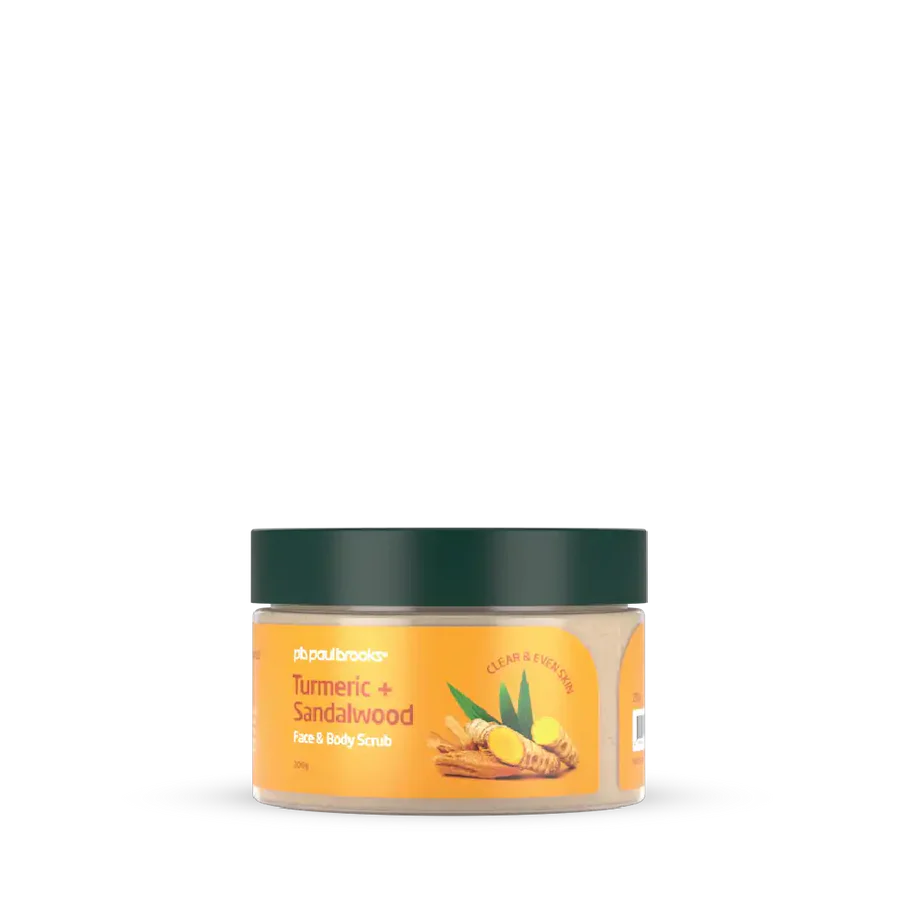 Turmeric + Sandalwood Scrub  -  Paul Brooks