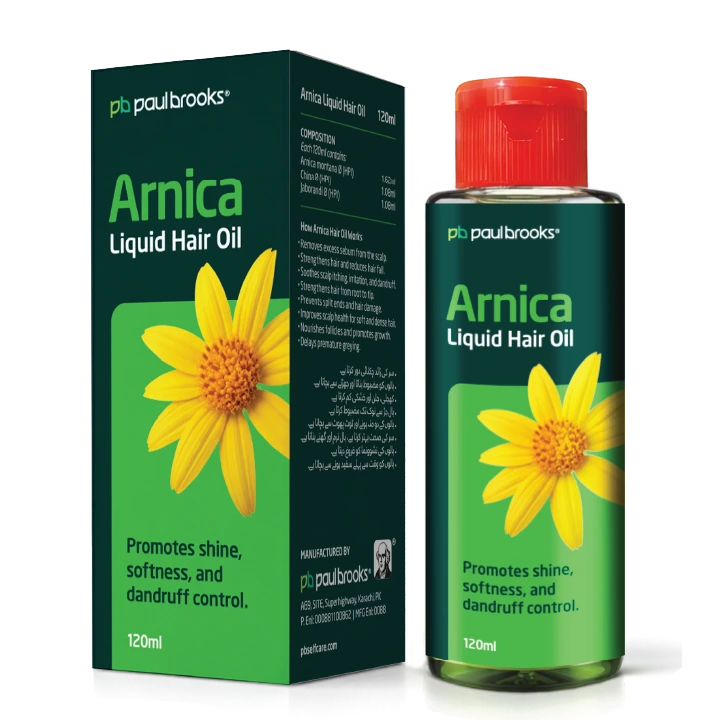 Arnica Liquid Hair Oil  -  Paul Brooks