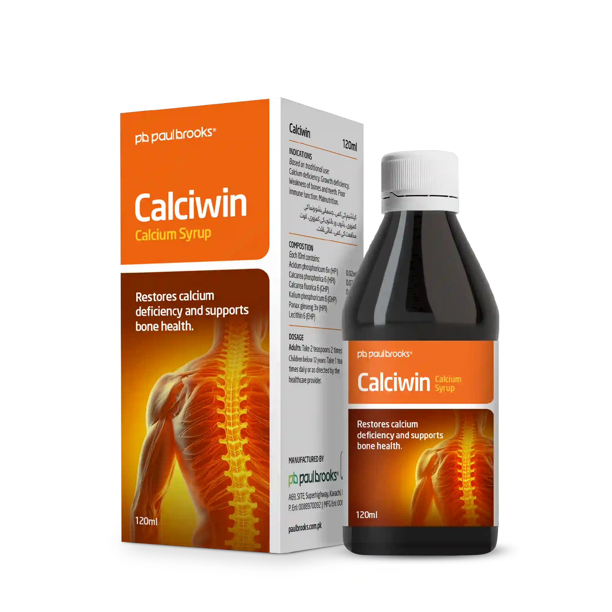 Calciwin Syrup  -  Paul Brooks