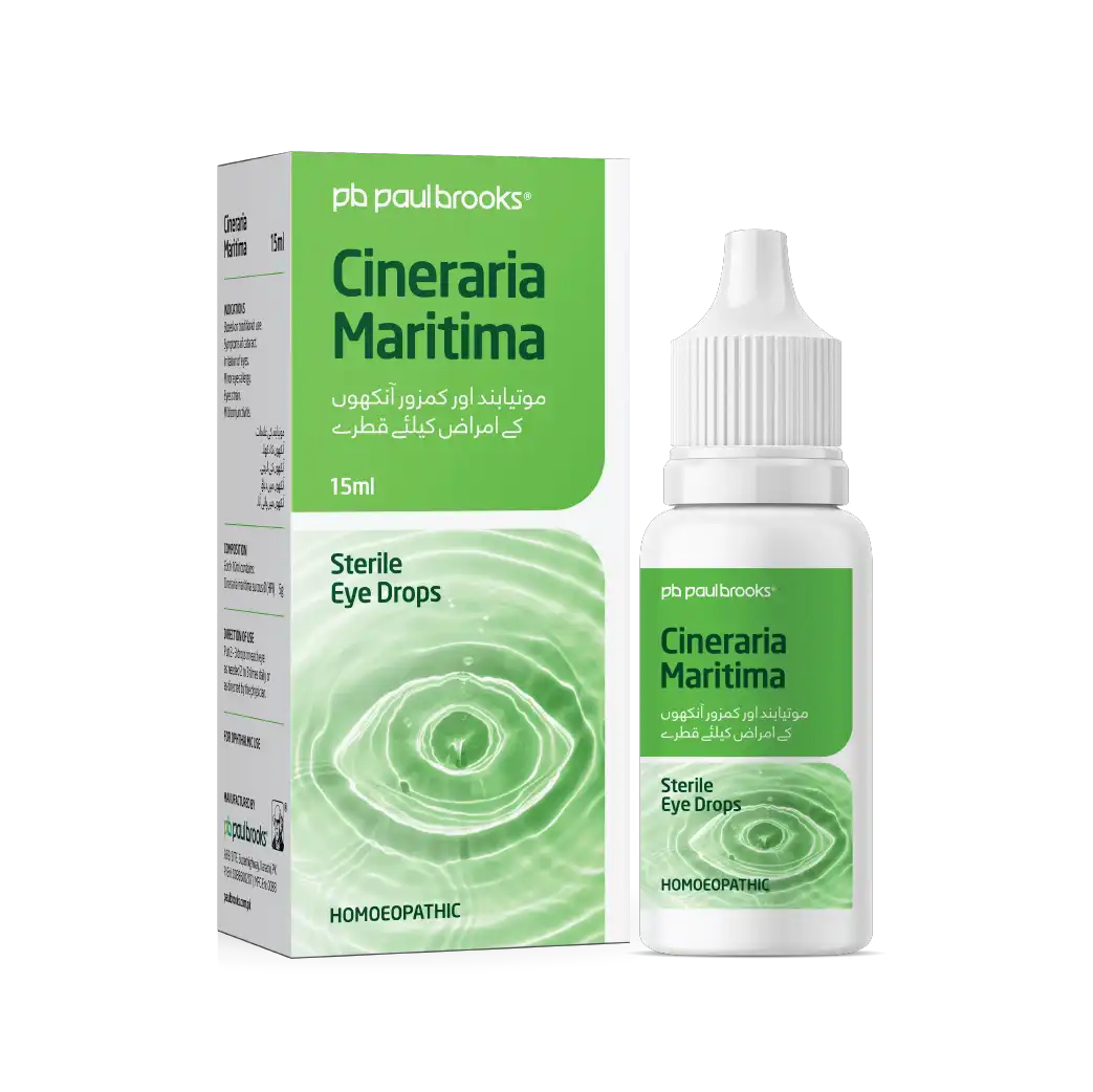 Cineraria Martima  Eye Drops  -  Paul Brooks