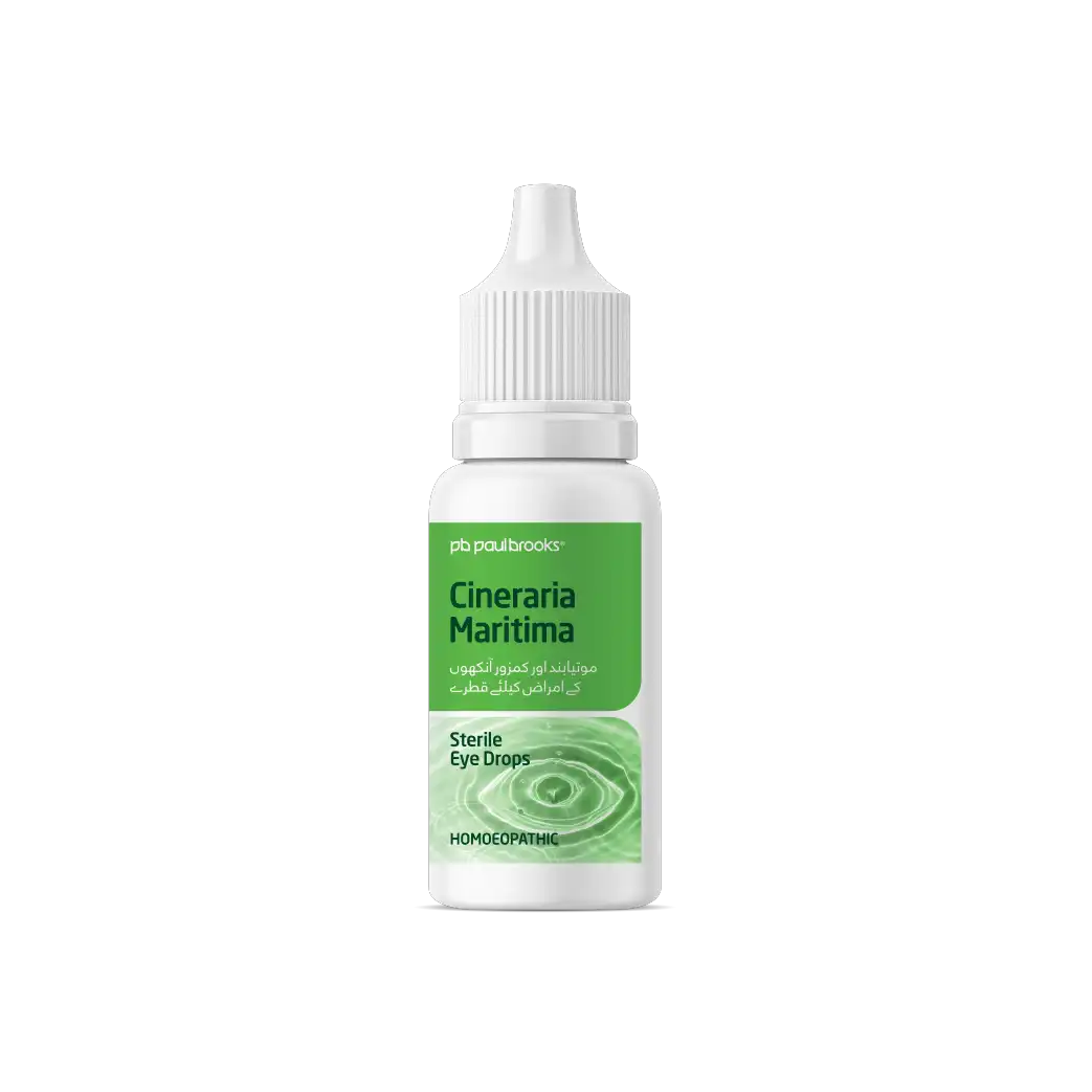 Cineraria Martima  Eye Drops by Paul Brooks