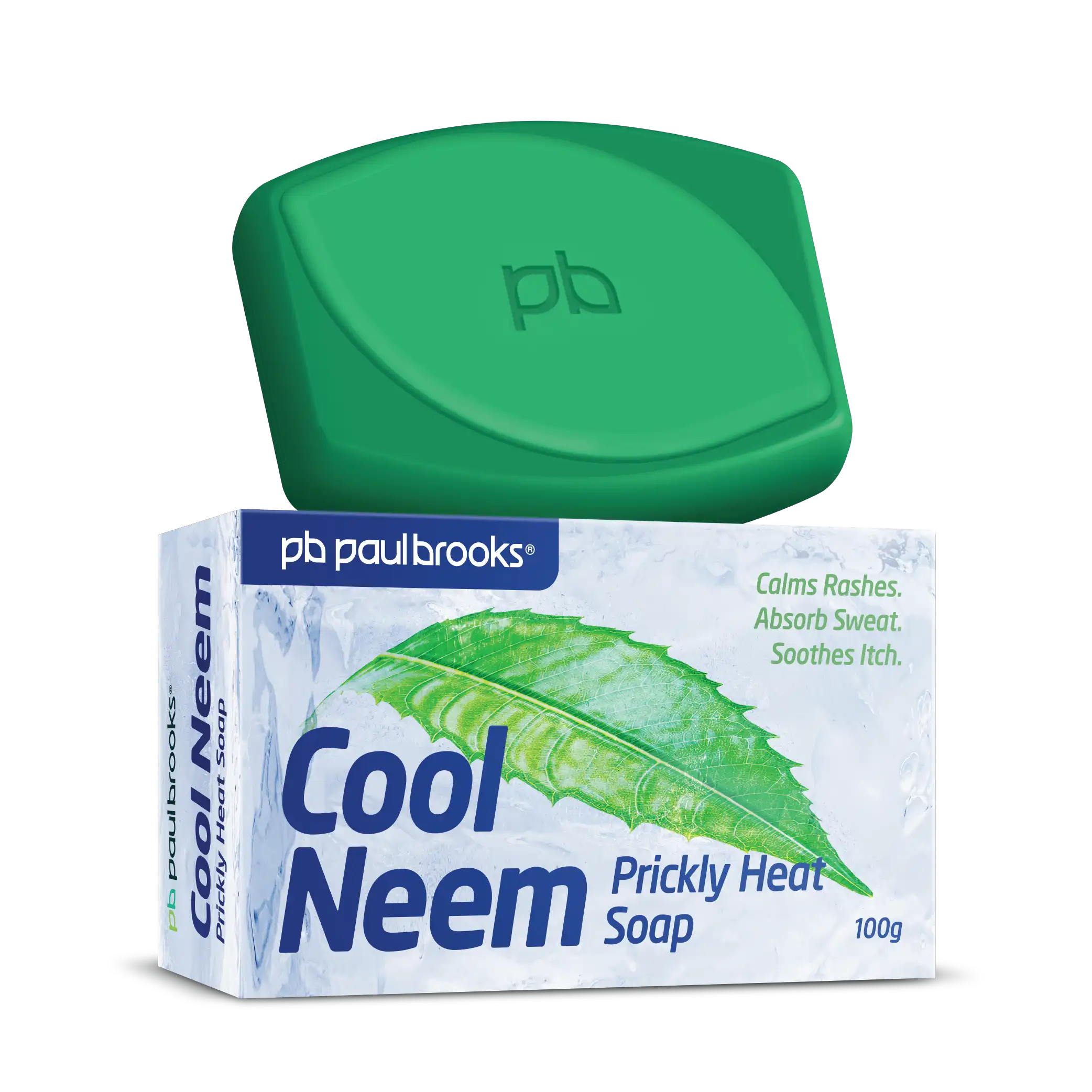 Cool Neem Prickly Heat Soap  -  Paul Brooks