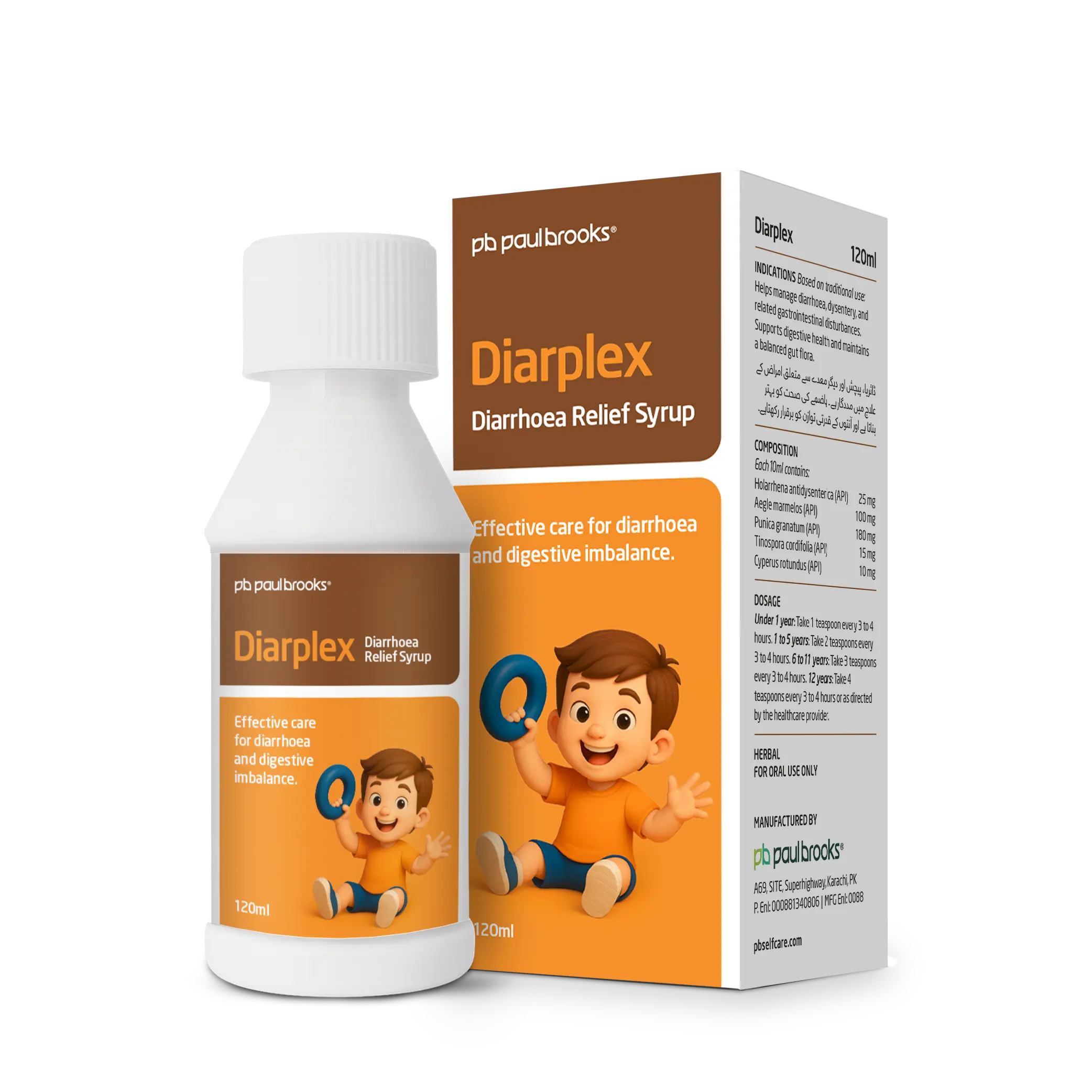 Diarplex Syrup  -  Paul Brooks