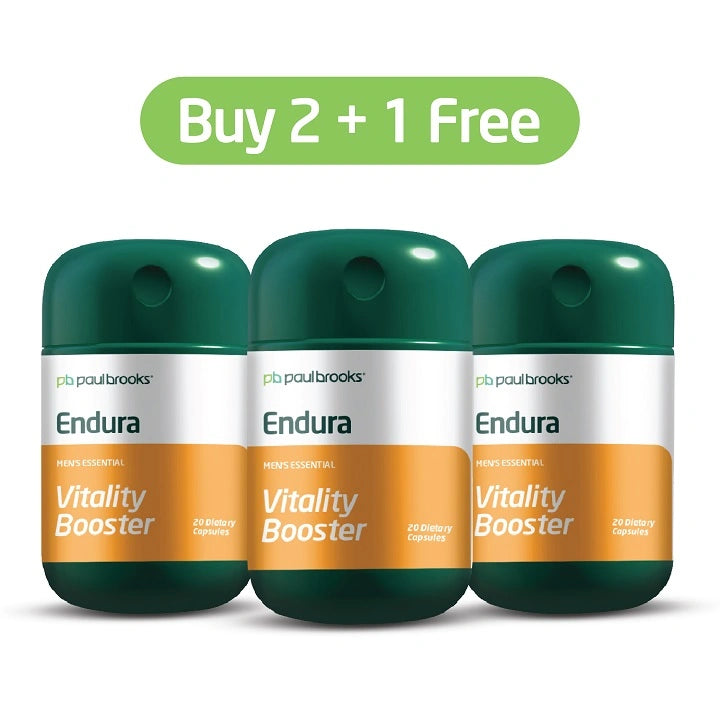 Endura Capsules - Buy 2 Get 1 Free  -  Paul Brooks