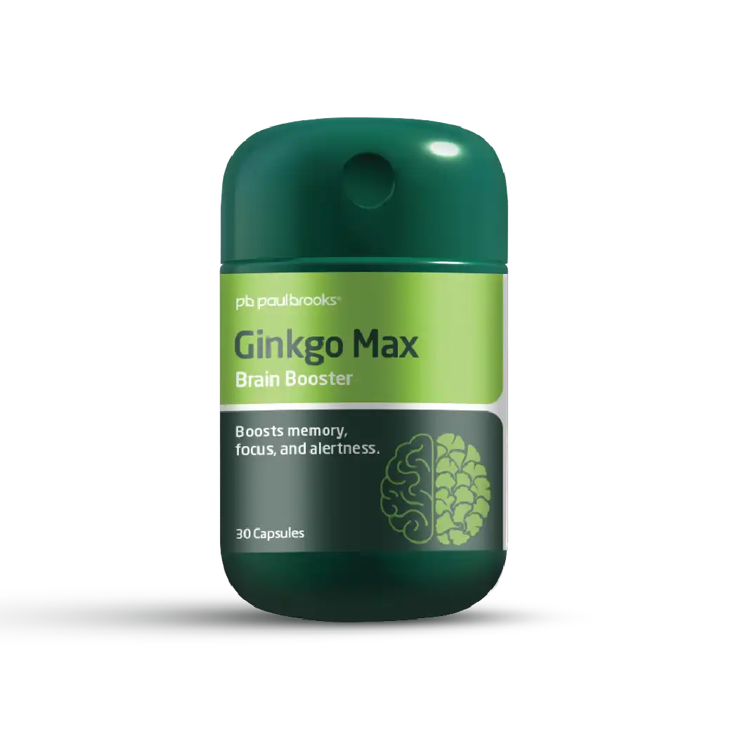 Ginkgo Max Capsules  -  Paul Brooks