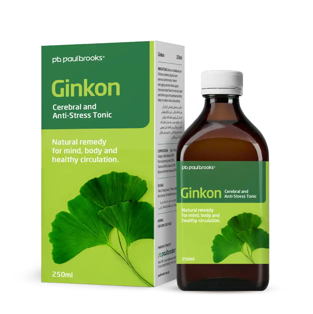 Ginkon Cerebral and Anti Stress Tonic  -  Paul Brooks