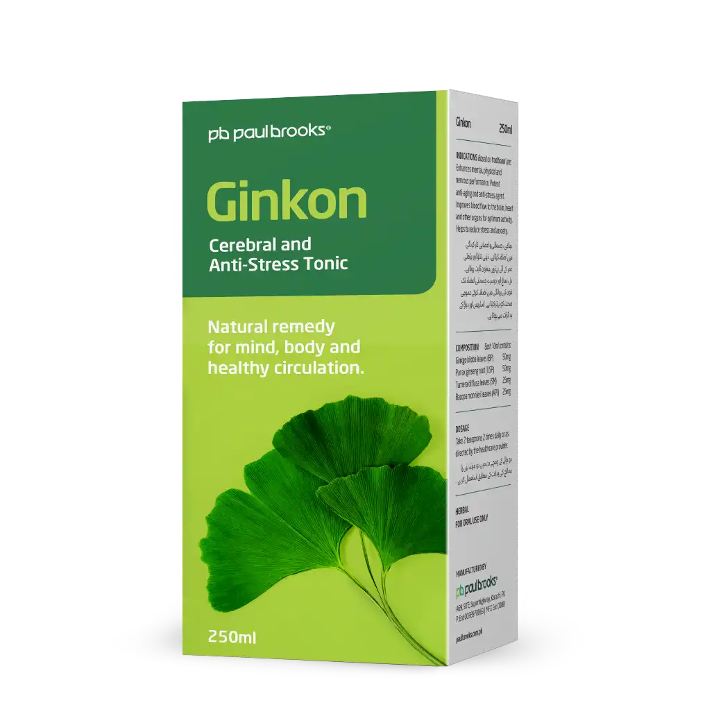 Ginkon Cerebral and Anti Stress Tonic by Paul Brooks