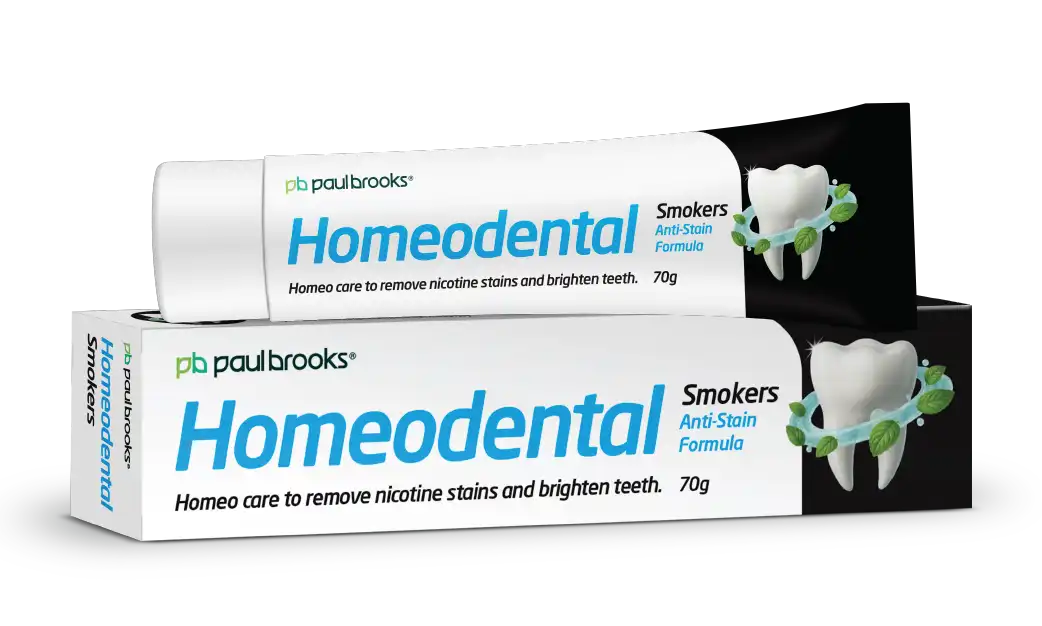 Homeodental™ Smokers Toothpaste  -  Paul Brooks