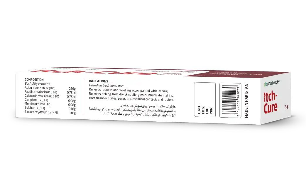 Itch Cure Herbal Cream by Paul Brooks