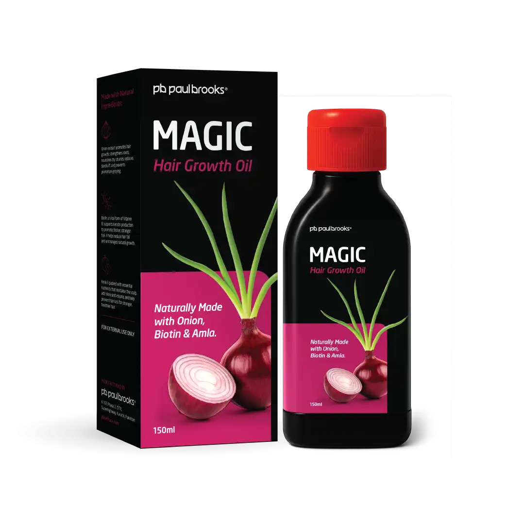 Magic Hair Growth Oil  -  Paul Brooks