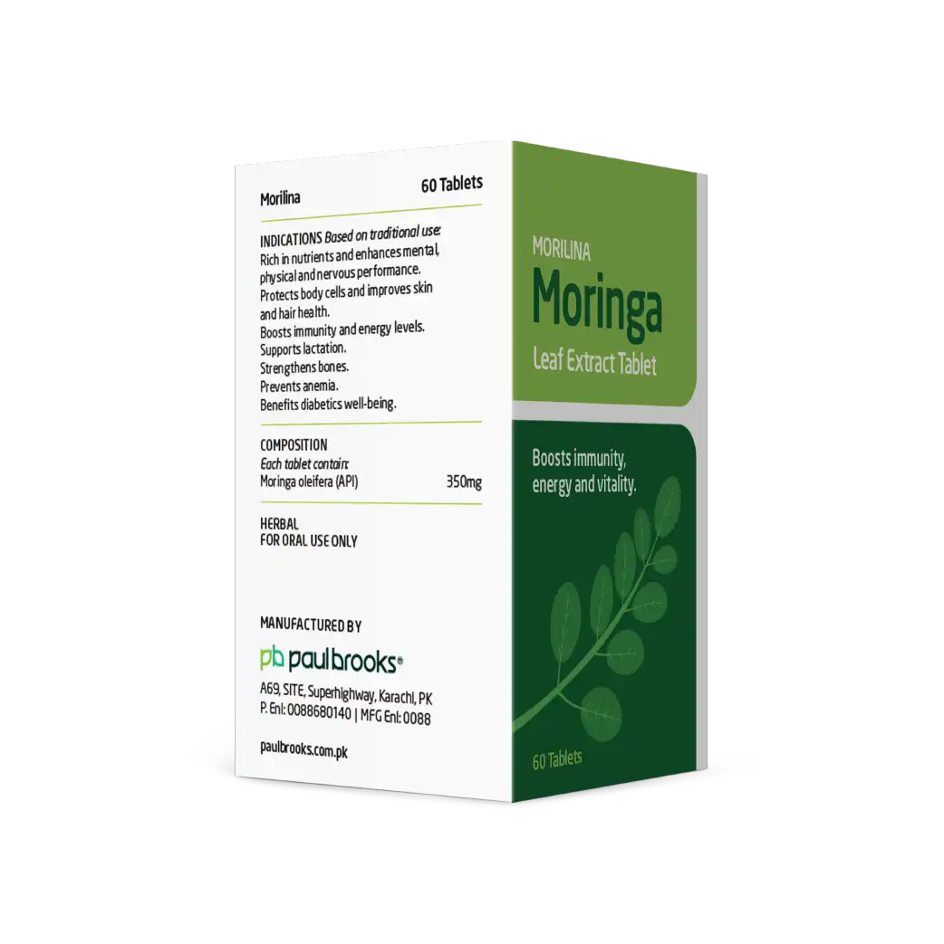 Morilina Moringa Tablets by Paul Brooks