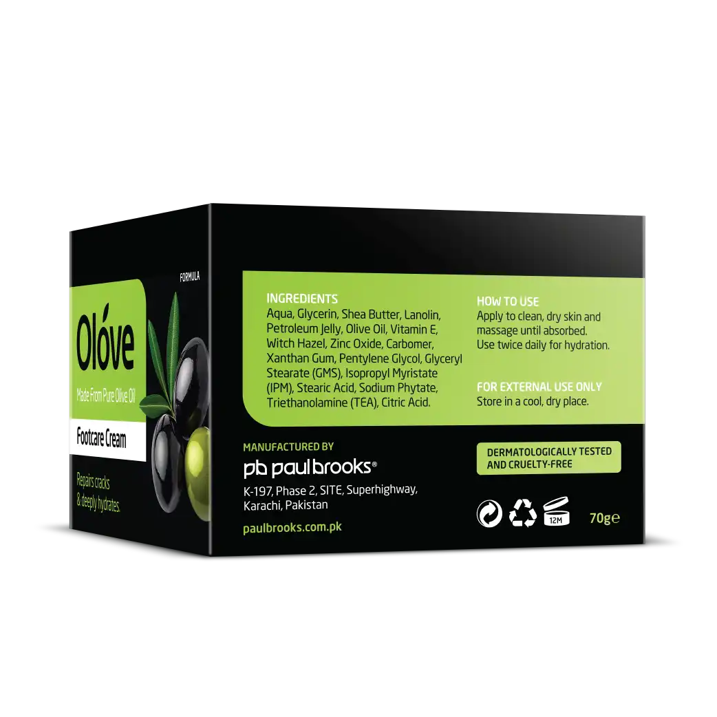 Olove™ Footcare Cream by Paul Brooks