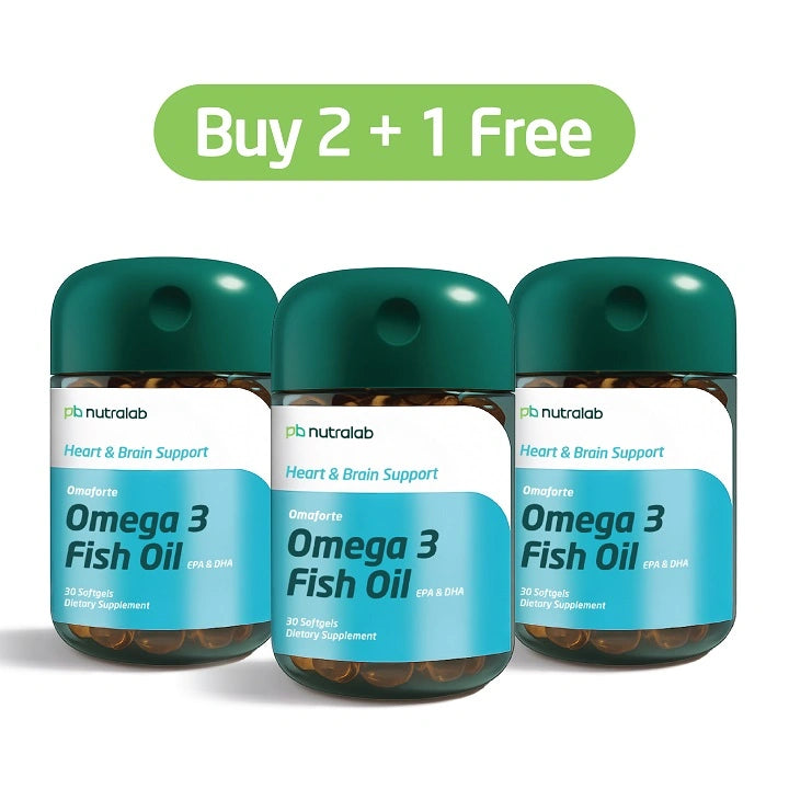 Omega 3 Fish Oil - Buy 2 Get 1 Free  -  Paul Brooks