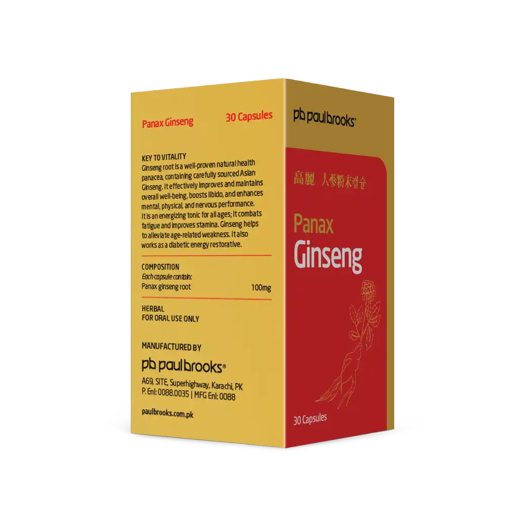 Panax Ginseng Capsules by Paul Brooks
