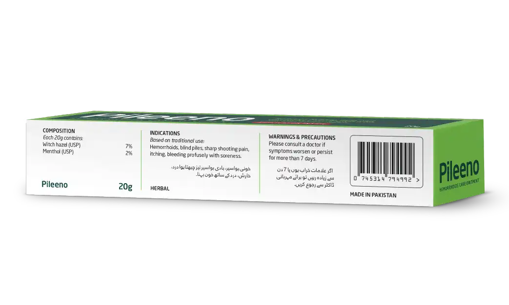 Pileeno Hemorrhoids Care Ointment by Paul Brooks