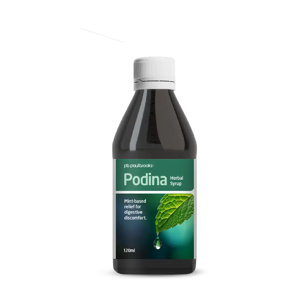 Podina Herbal Syrup Mint Based by Paul Brooks