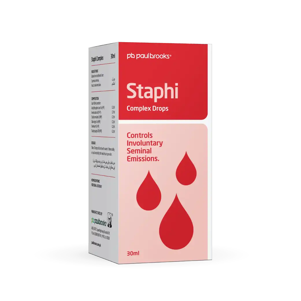 Staphi Complex Drops by Paul Brooks