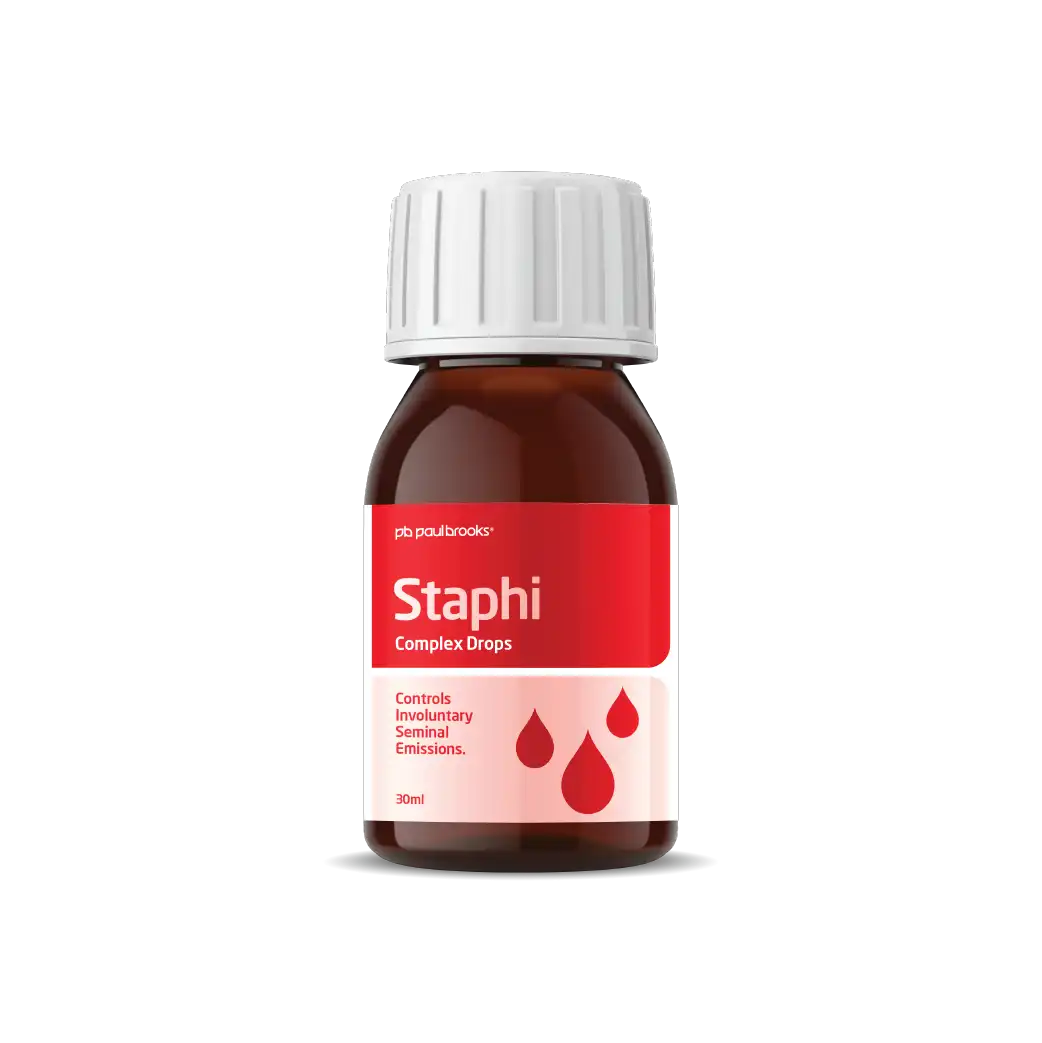 Staphi Complex Drops by Paul Brooks