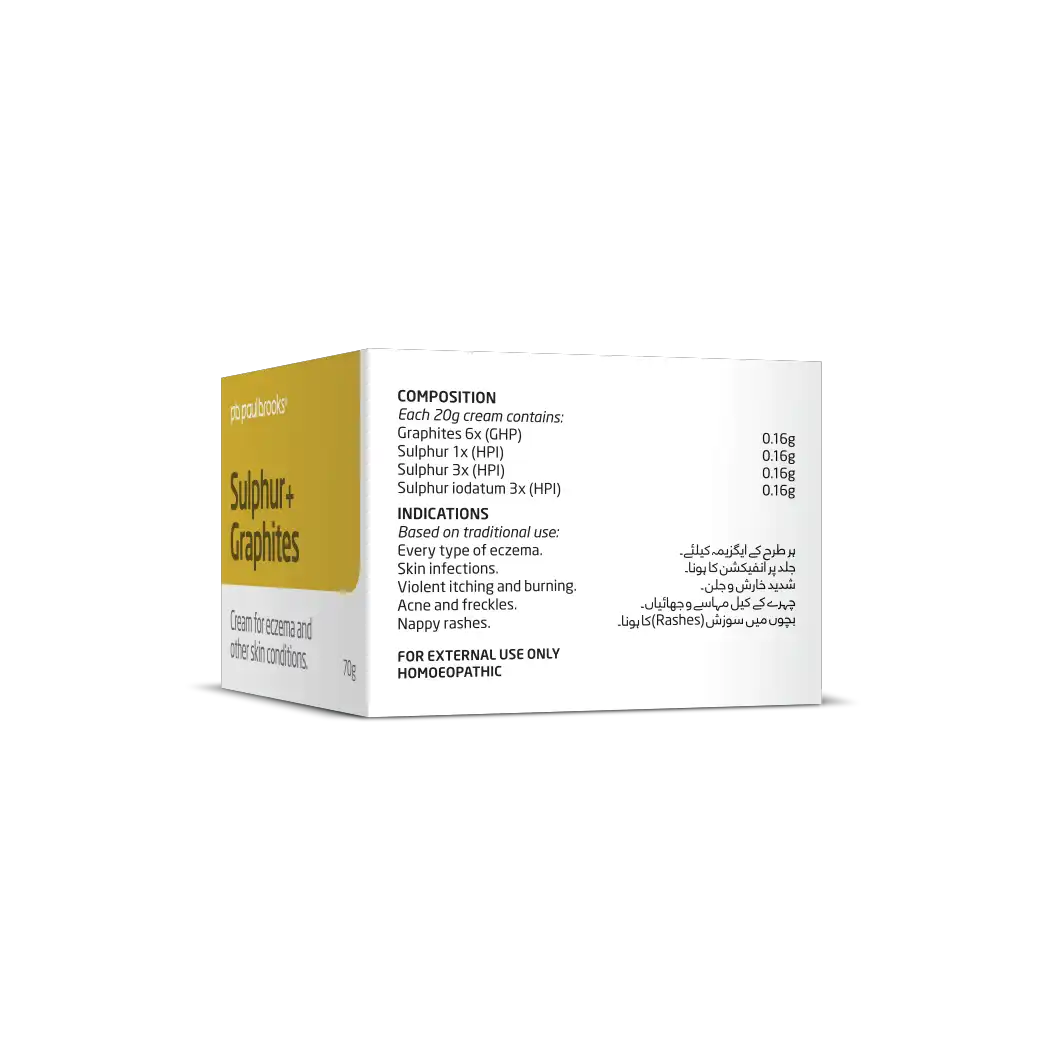 Sulphur + Graphites Cream by Paul Brooks